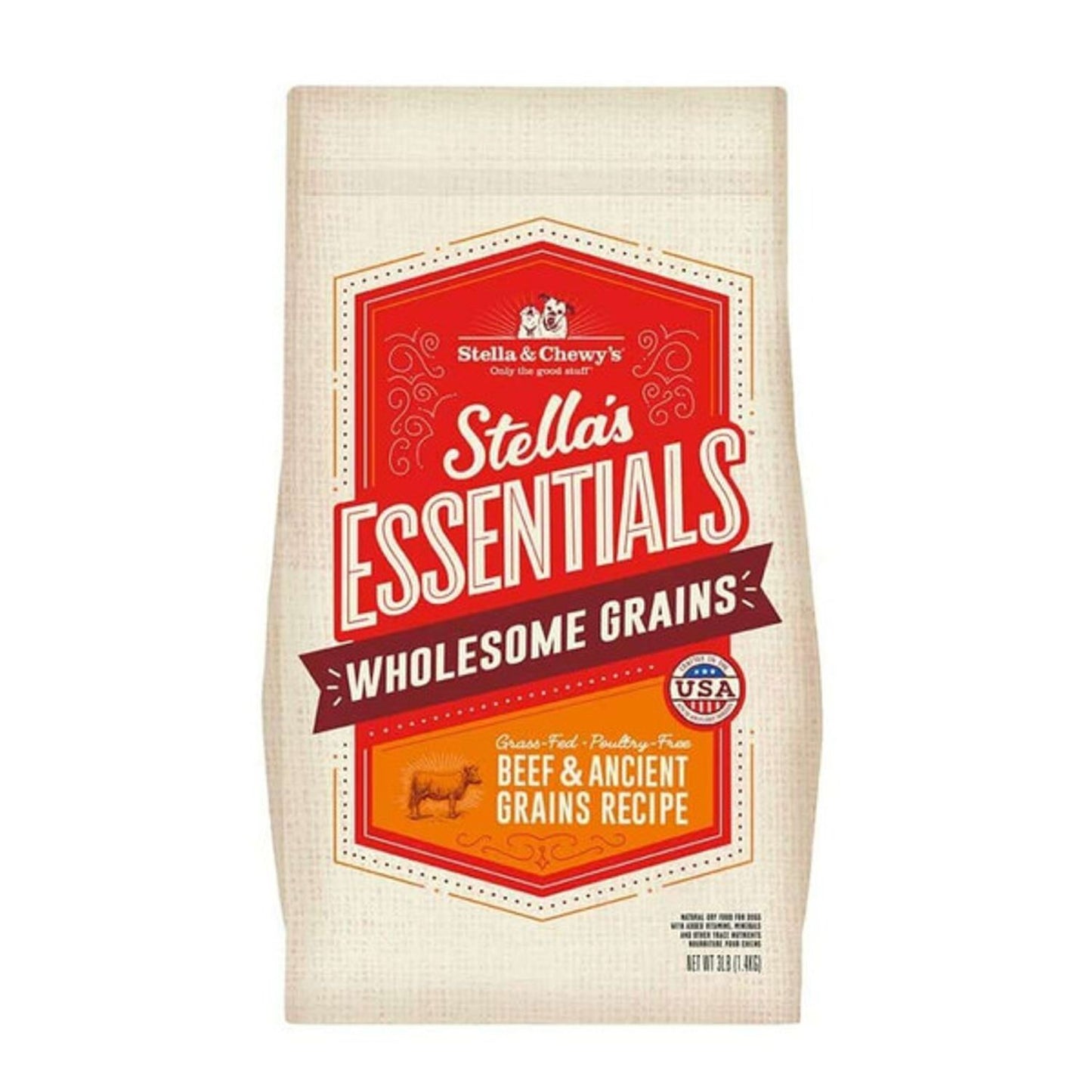 Stella & Chewy's 25 lb Beef Essentials Dog Food