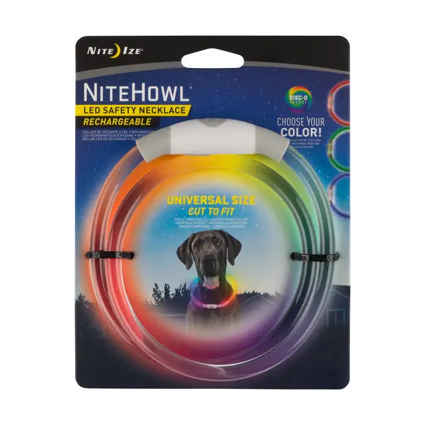 Nitehowl LED Rechargeable Necklace Disc-O Select