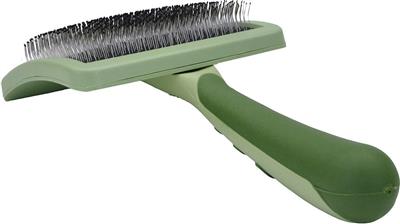 Safari® Curved Firm Slicker Dog Brush