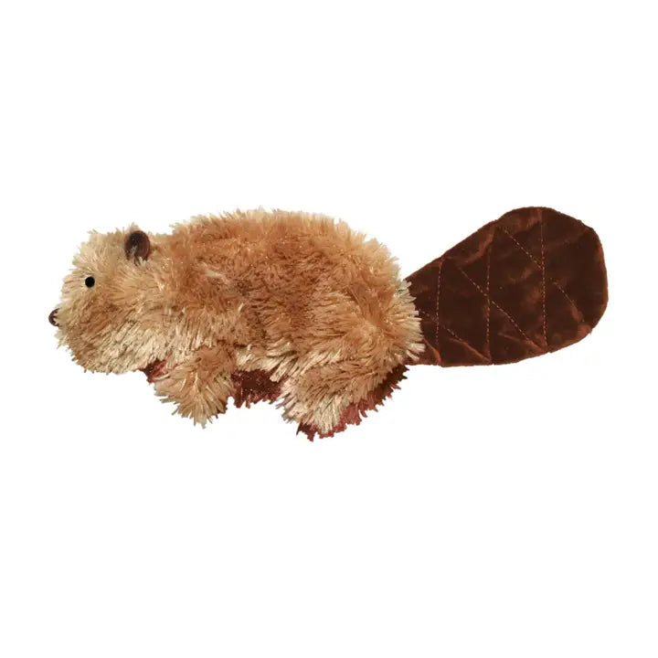 Kong® Dr. Noyz Beaver Plush Dog Toy - Small