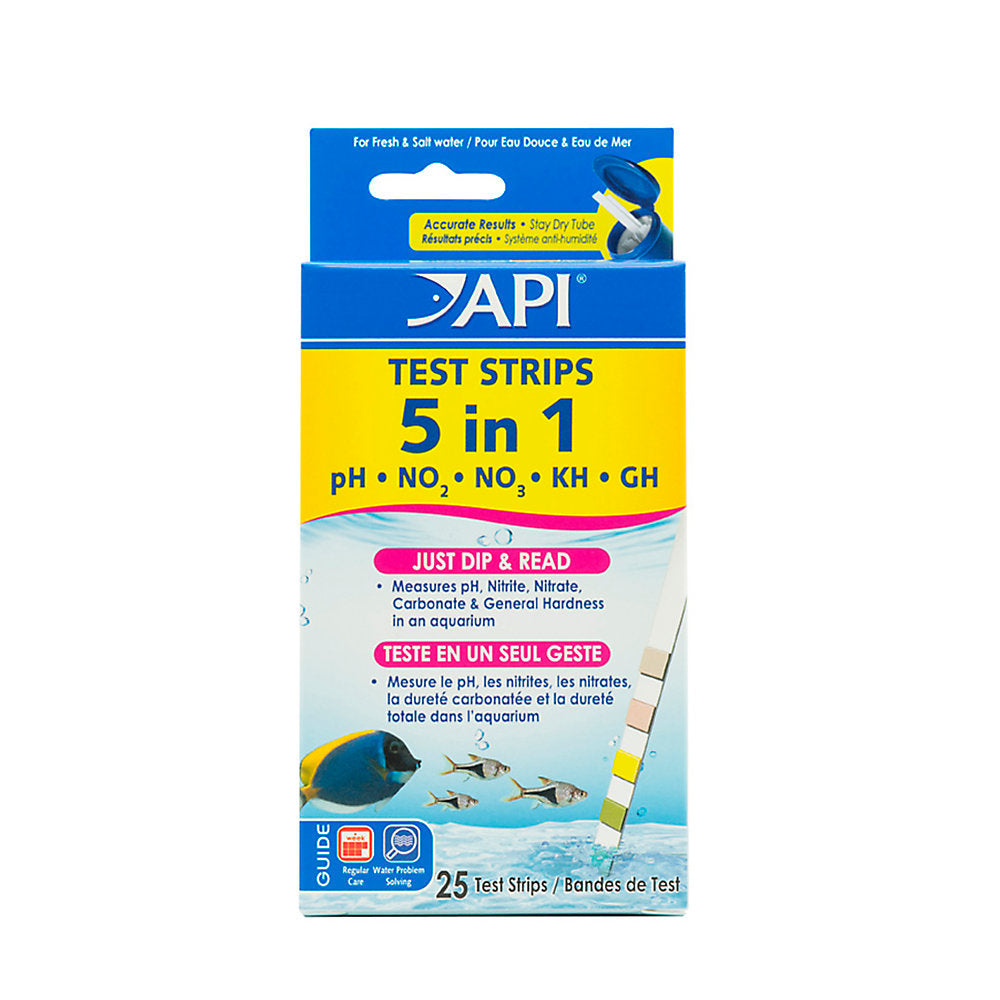 API 5 in 1 Test Strips
