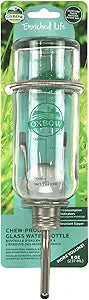 Oxbow Glass Small Animal Water Bottle