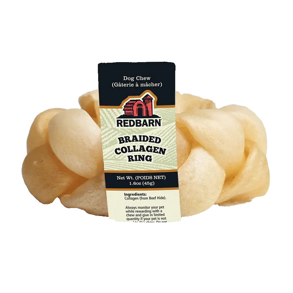 Red Barn Braided Collagen Ring