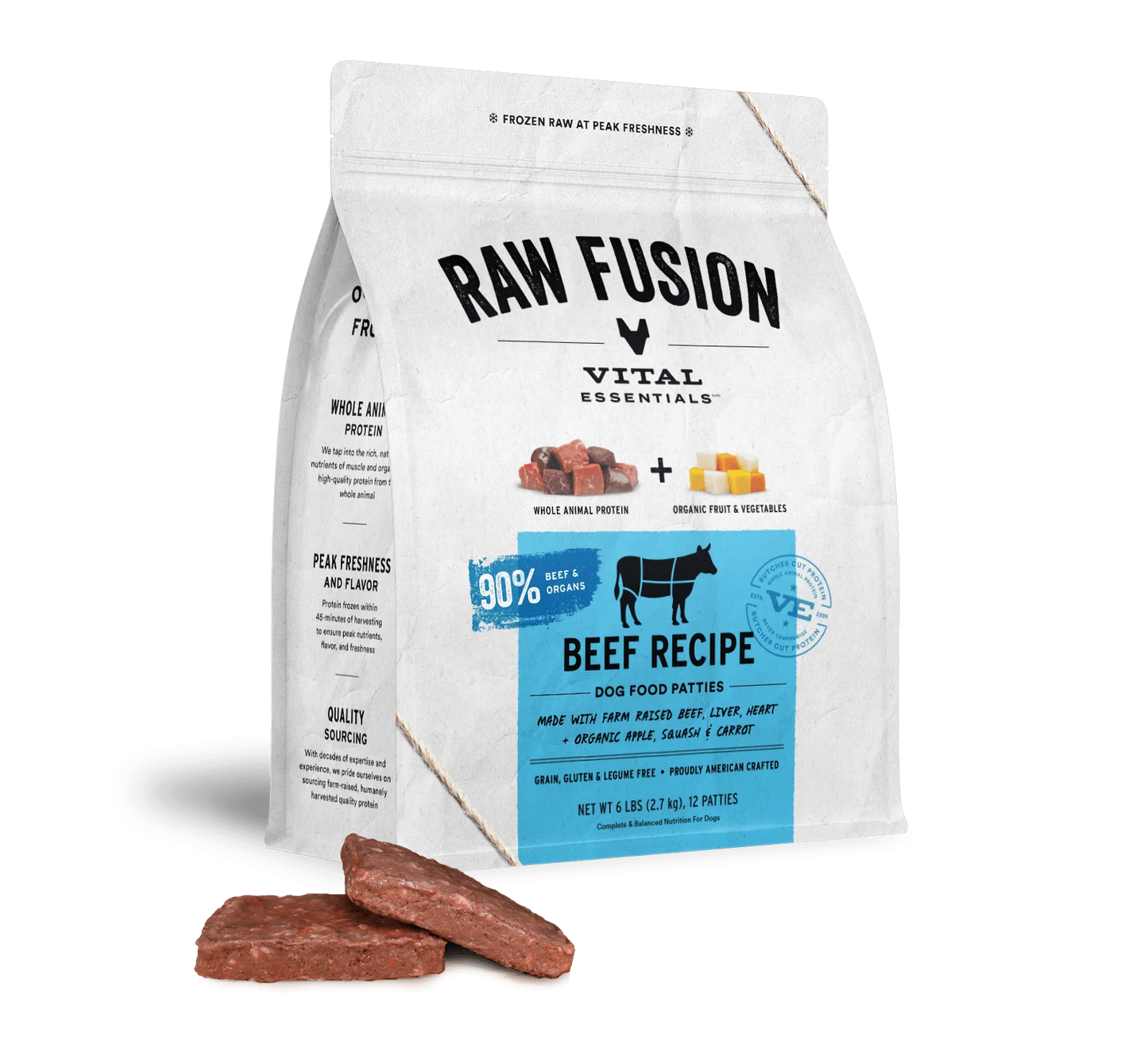 Vital Essentials Frozen Raw Dog Food