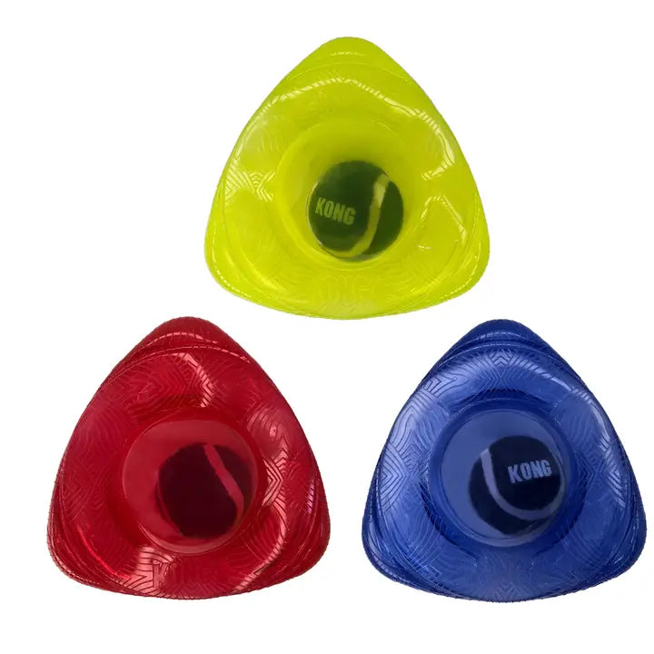 Kong Jumble Flinger Dog Enrichment Toy Assorted Color - Medium/Large