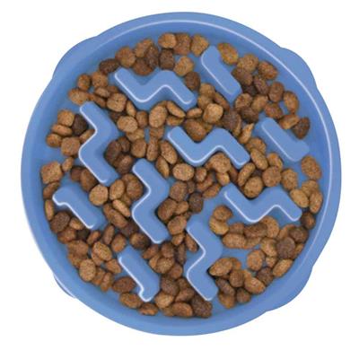 Outward Hound Fun Feeder Slo-Bowl - Medium (Assorted Pattern)