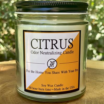 Citrus 8oz. Odor Neutralizing Candle