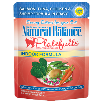 Natural Balance Wet Food Platefull Pouches 3 oz - Cat