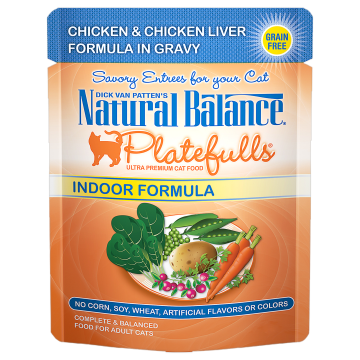 Natural Balance Wet Food Platefull Pouches 3 oz - Cat