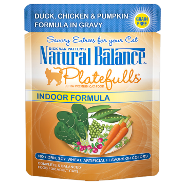 Natural Balance Wet Food Platefull Pouches 3 oz - Cat