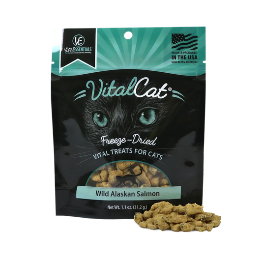 Vital Essentials Freeze-Dried Wild Alaskan Salmon Cat Treats