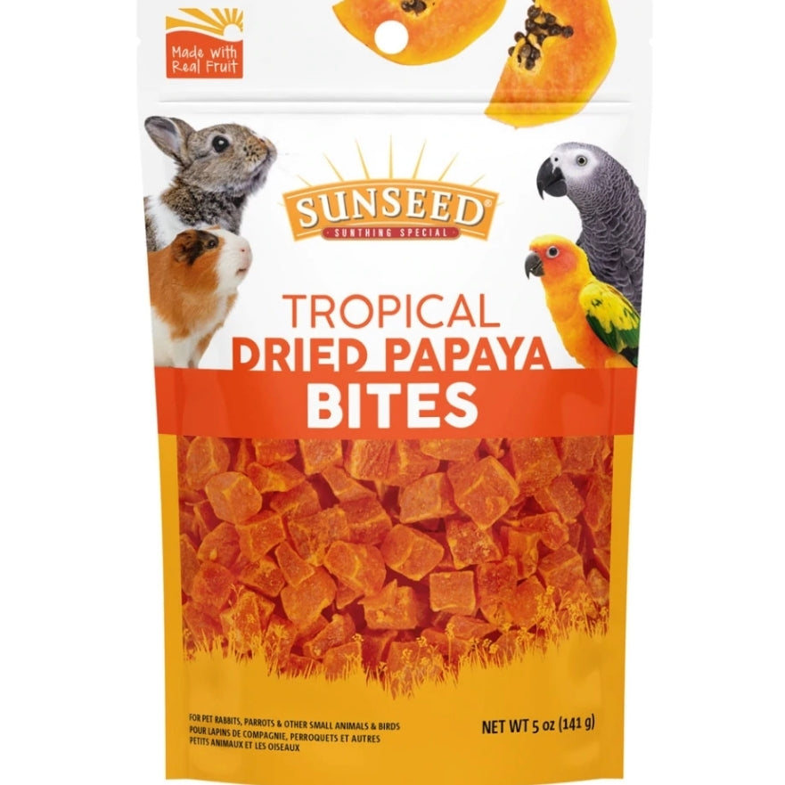 Sunseed Tropical Dried Papaya Bites