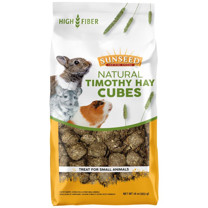 Sunseed All Natural Timothy Hay Cubes