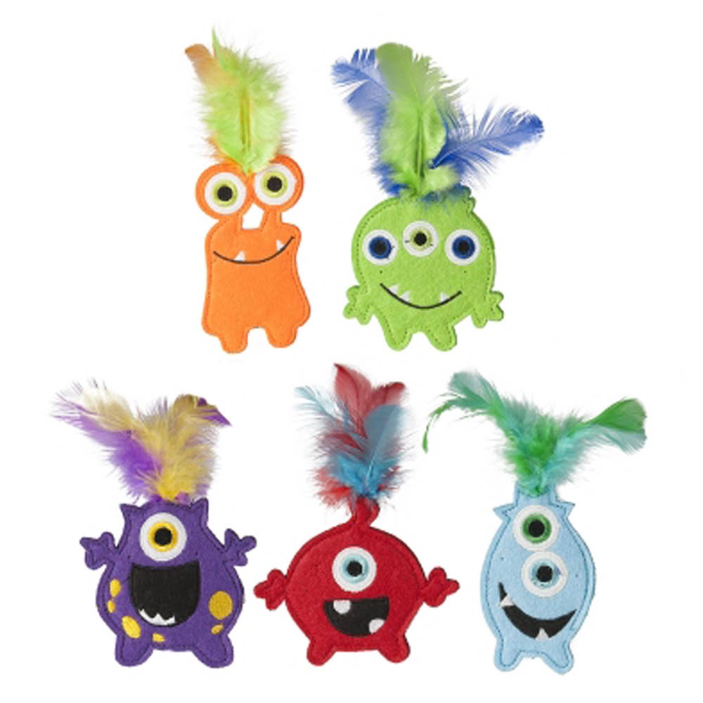 Multipet Monsters w/ Catnip (Assorted-1 Pack)