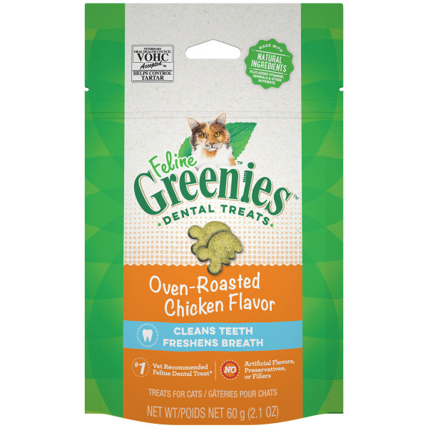 Greenies Dental Cat Treats - 2.1 oz
