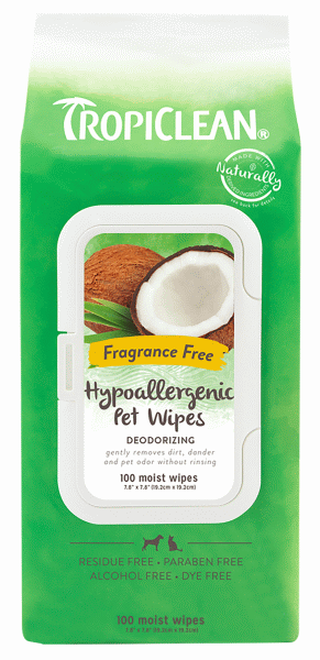 Tropiclean Deodorizing Wipes