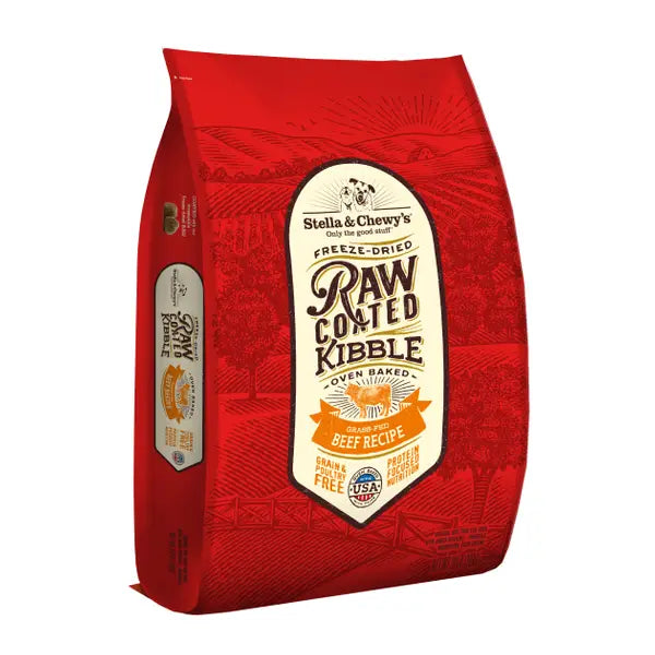 Stella and Chewy's Raw Coated Beef Recipe Dog Food - 22 lbs