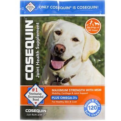 Cosequin Soft Chews Maximum Strength with MSM Plus Omega-3 - 120 count