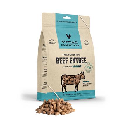 Vital Essentials® Freeze-Dried Raw Dog Food Mini Nibs