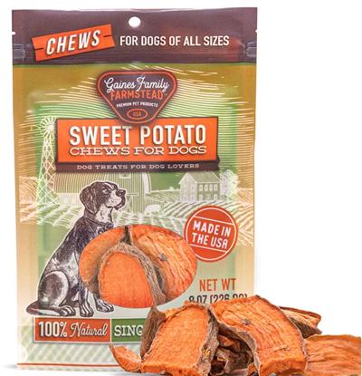 Gains Family Farmstead Sweet Potato Chews - 8 oz