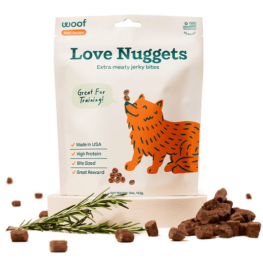 Woof Love Nuggets - Beef