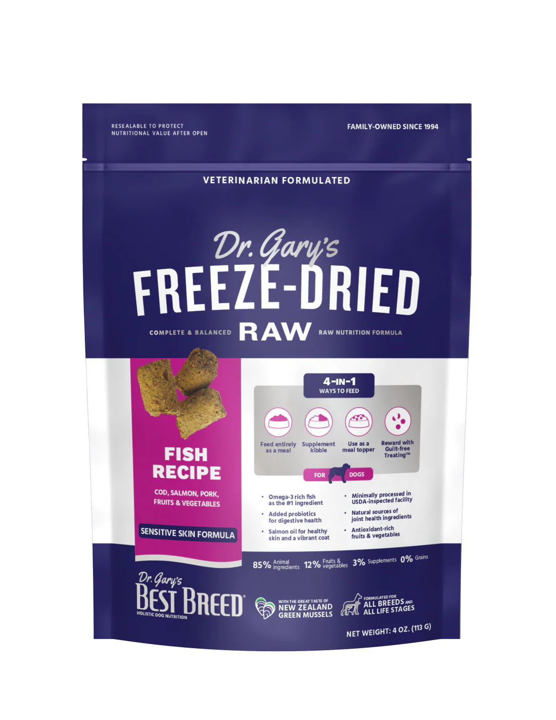 Dr Gary's Freeze-Dried Dog Food