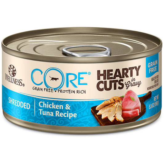 Wellness Core Hearty Cuts Shredded in Gravy - 5.5 oz