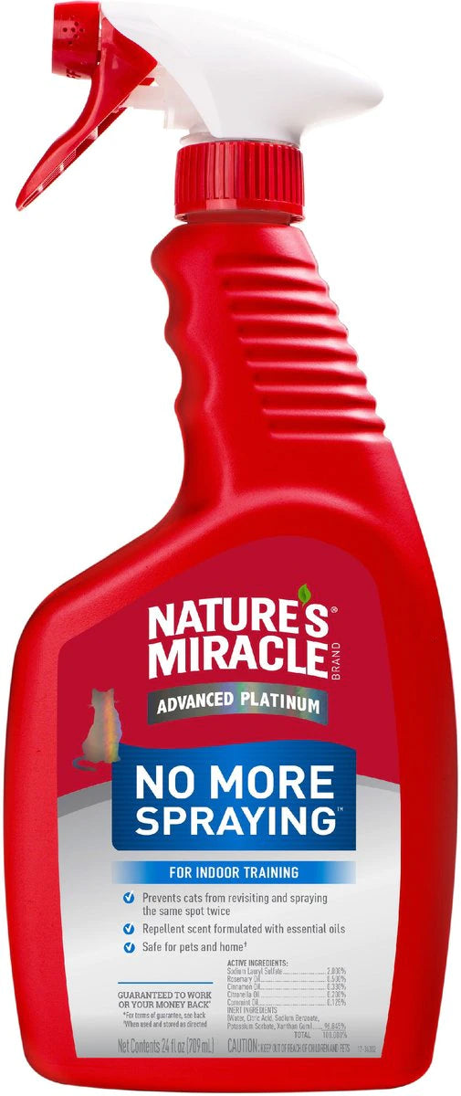 Nature's Miracle Just for Cats No More Spraying, 24-oz bottle