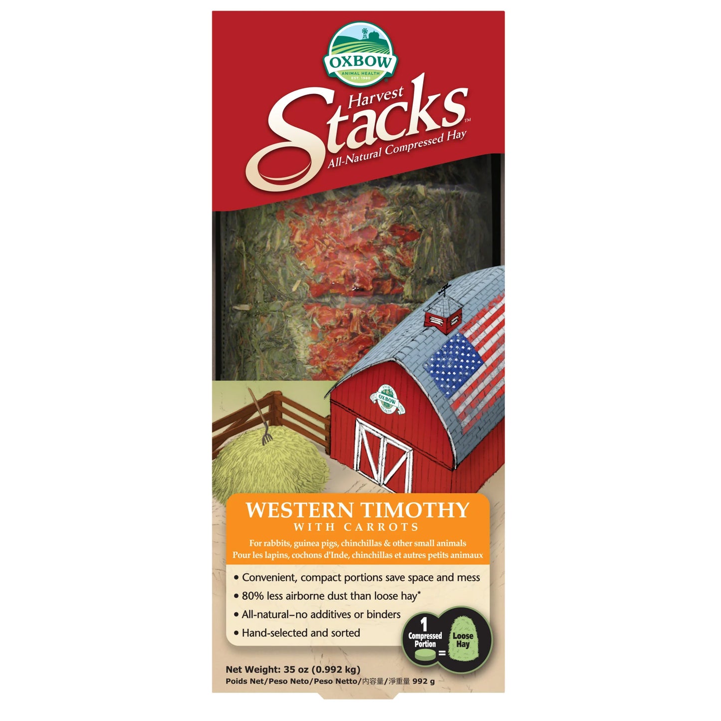 Oxbow Hay Stacks - 35 oz