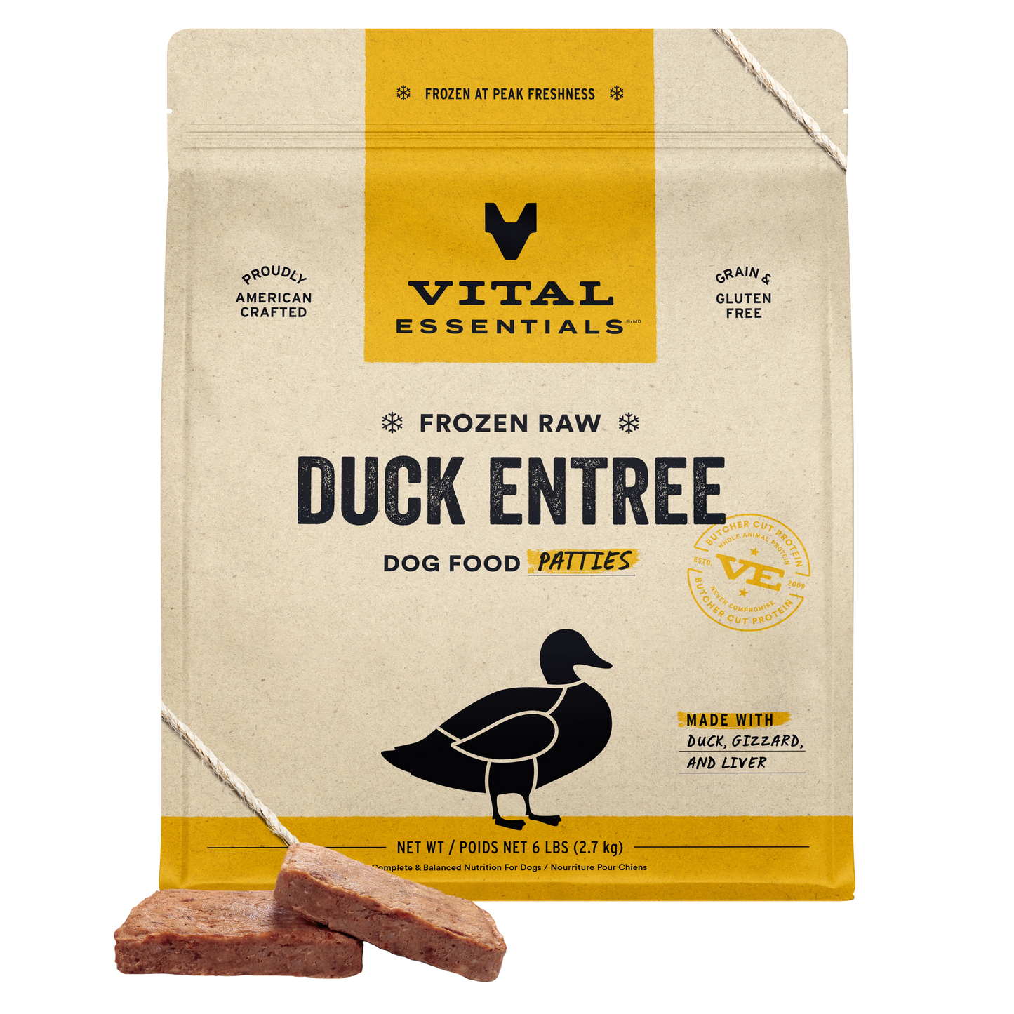 Vital Essentials Frozen Raw Dog Food
