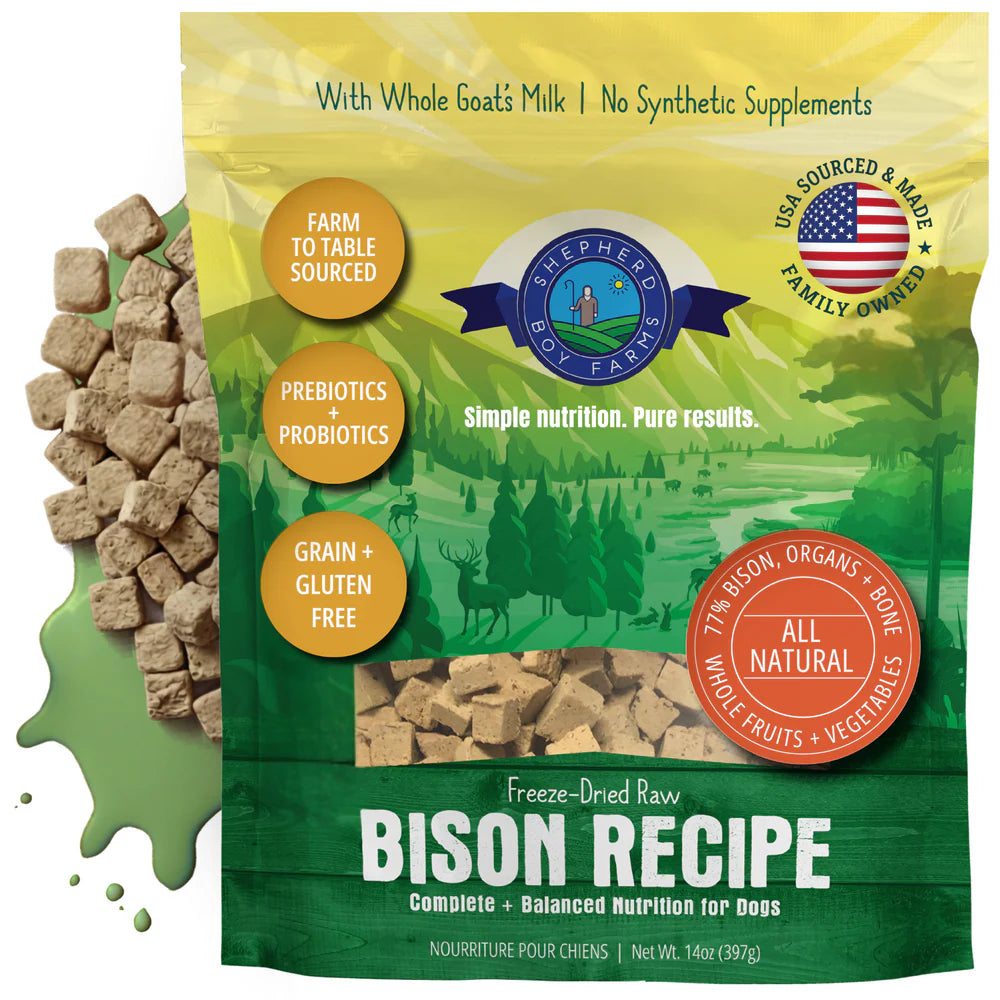 Shepherd Boy Farms Freeze-Dried Raw Dog Food