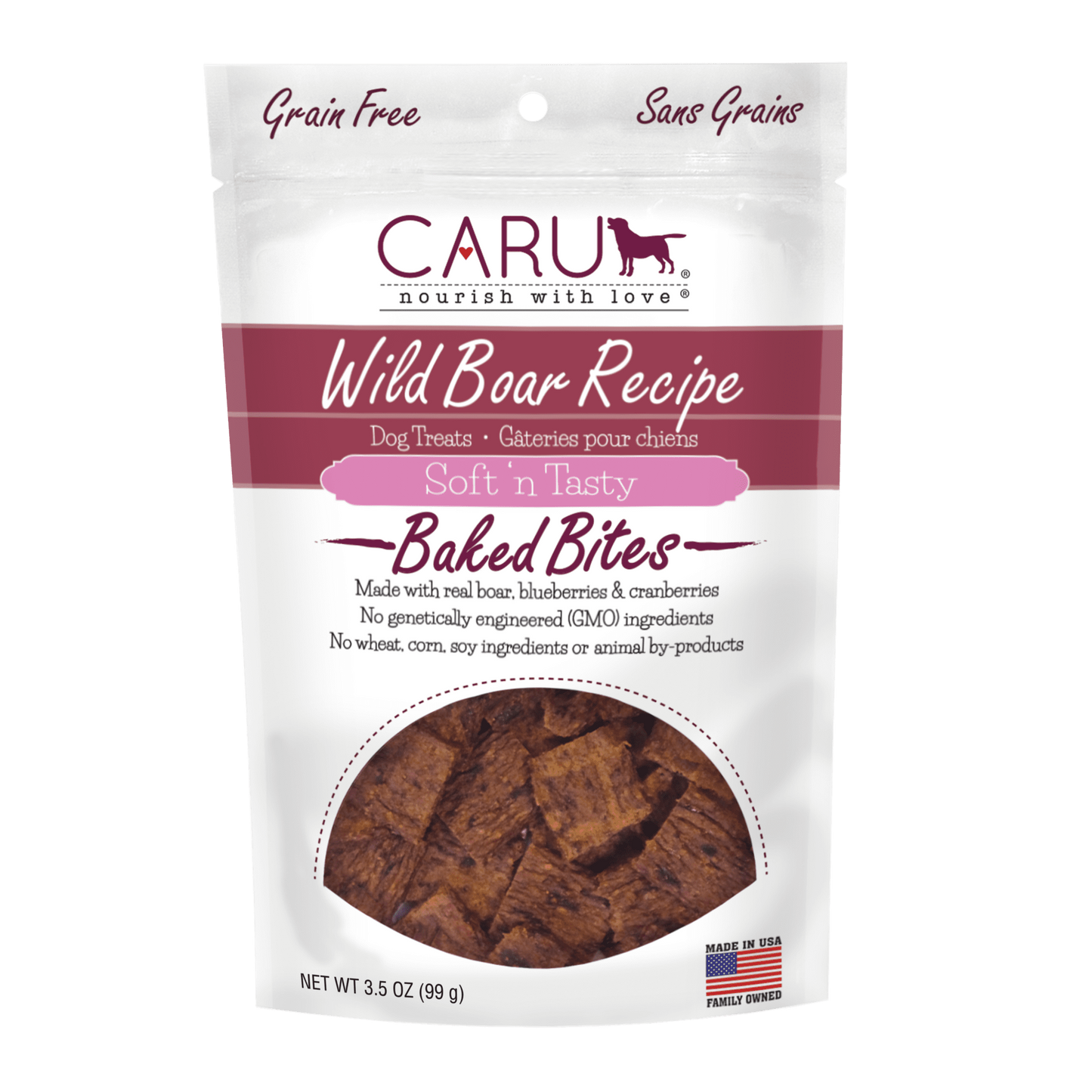 Caru Soft N' Tasty Baked Bites - 3.5oz