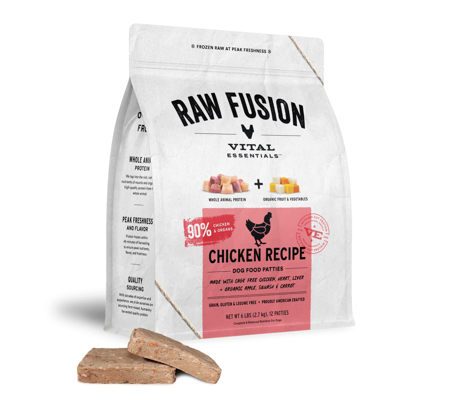 Vital Essentials Frozen Raw Dog Food