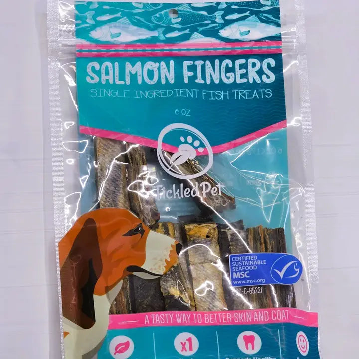 Tickled Pet Salmon Finger - 6 oz