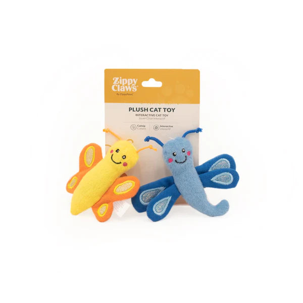 ZippyClaws NomNomz® - Butterfly and Dragonfly