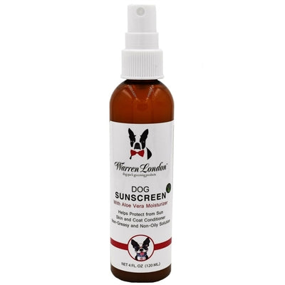 Dog Sunscreen With Aloe Vera Moisturizer - 4oz bottle