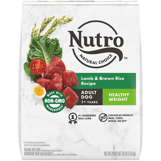 Nutro Adult Healthy Weight Lamb & Brown Rice Recipe