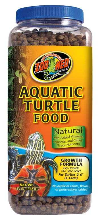 Zoomed Aquatic Turtle Food