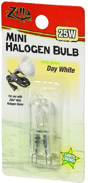 Zilla Mini Day White Halogen Bulb for Reptile Terrariums