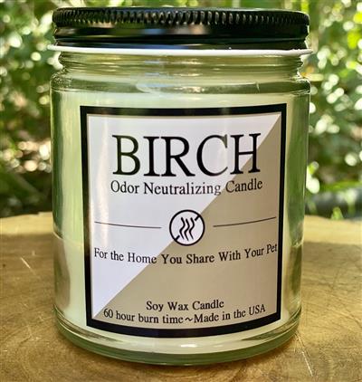 Birch 8oz. Odor Neutralizing Candle