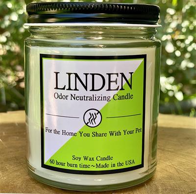 Linden 8oz. Odor Neutralizing Candle