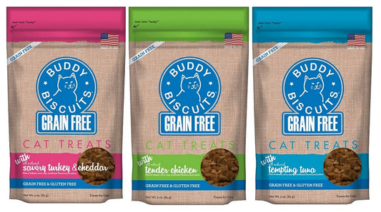 Buddy Biscuits Grain Free for Cats 3 oz