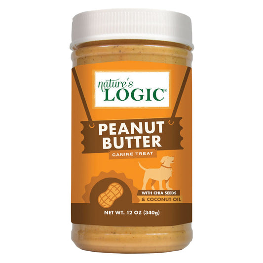 Nature's Logic Dog Peanut Butter - 12 oz