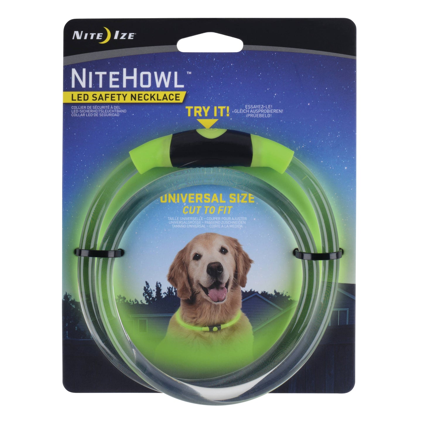 Nite Ize NiteHowl LED Safety Necklace - Green