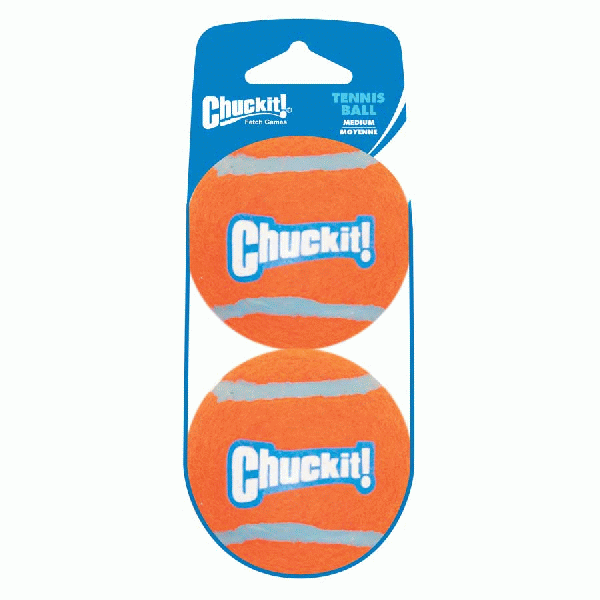 Chuck it Medium Tennis Balls - 2 Pack