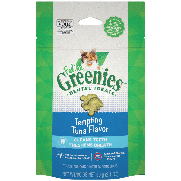 Greenies Dental Cat Treats - 2.1 oz