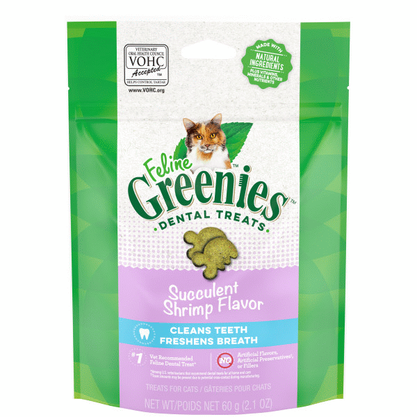 Greenies Dental Cat Treats - 2.1 oz