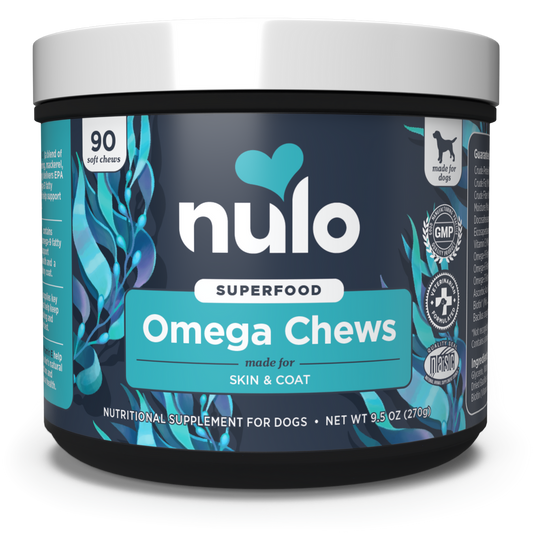 Nulo Super Food Omega Chews 90 count - Dog