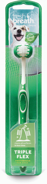 Tropiclean Triple Flex Toothbrush