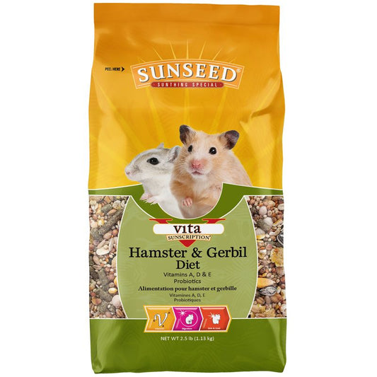 Sunseed Sunscription - Hamster & Gerbil Food